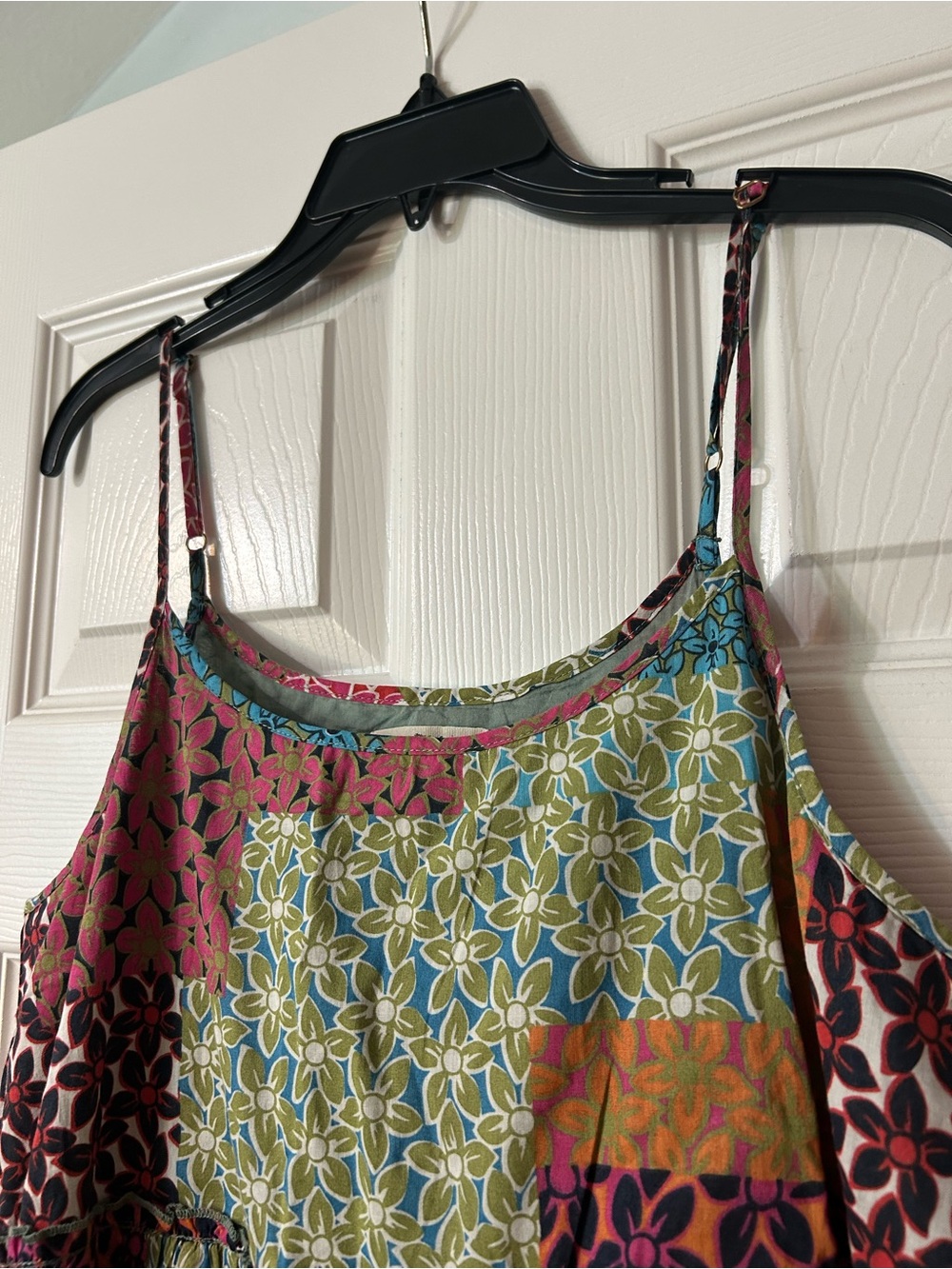 NATURAL LIFE Patchwork Maxi Dress - Picture 4 of 5